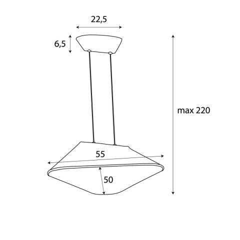 MAXLIGHT P0567 LAMPA WISZACA CARBON BLACK&GREY MAXLIGHT P0567 LAMPA WISZACA CARBON BLACK&GREY
