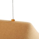 MAXLIGHT P0569 LAMPA WISZACA CARBON EARTH YELLOW&GREY