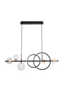 MD2448-7B-3BGD TAREMI LAMPA WISZĄCA CZARNA-ZŁOTA/BLACK-GOLD