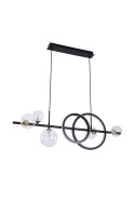 MD2448-7B-3BGD TAREMI LAMPA WISZĄCA CZARNA-ZŁOTA/BLACK-GOLD