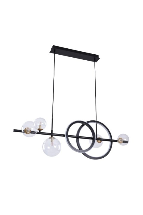 MD2448-7B-3BGD TAREMI LAMPA WISZĄCA CZARNA-ZŁOTA/BLACK-GOLD MD2448-7B-3BGD TAREMI LAMPA WISZĄCA CZARNA-ZŁOTA/BLACK-GOLD