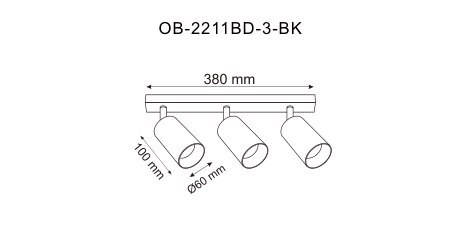 OB-2211BD-3-BK REN LISTWA CZARNA/BLACK OB-2211BD-3-BK REN LISTWA CZARNA/BLACK