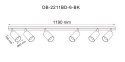 OB-2211BD-6-BK REN LISTWA CZARNA/BLACK