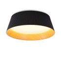 Plafon sufitowy FRILL LED czarny 45 cm
