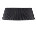 Plafon sufitowy FRILL LED czarny 45 cm
