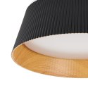 Plafon sufitowy FRILL LED czarny 45 cm