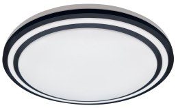 YL-CCTR-01 RATI LAMPA SUFITOWA LED CZARNA/BLACK