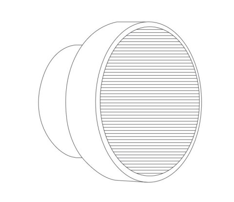 Lampa ścienna CARMELLO LED transparentna złota 13,5 cm Lampa ścienna CARMELLO LED transparentna złota 13,5 cm