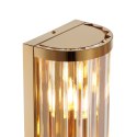 Lampa ścienna EXELLENT złota szklane rurki 45 cm