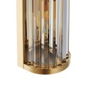 Lampa ścienna EXELLENT złota szklane rurki 45 cm