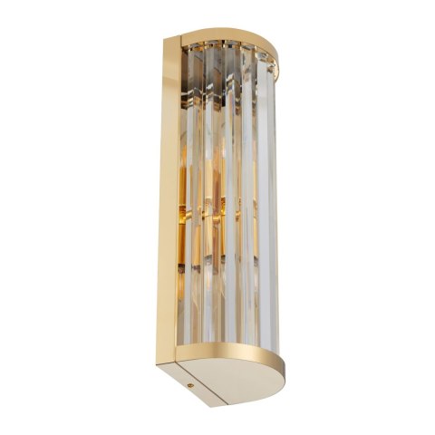 Lampa ścienna EXELLENT złota szklane rurki 45 cm Lampa ścienna EXELLENT złota szklane rurki 45 cm