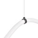 Lampa wisząca SNAKE LED wąż ledowy czarna 400 cm