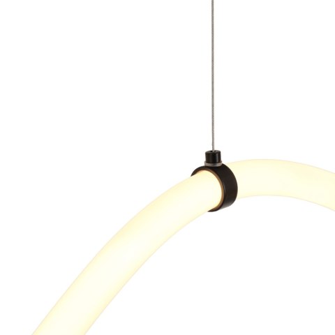 Lampa wisząca SNAKE LED wąż ledowy czarna 400 cm Lampa wisząca SNAKE LED wąż ledowy czarna 400 cm