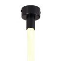 Lampa wisząca SNAKE LED wąż ledowy czarna 400 cm
