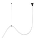 Lampa wisząca SNAKE LED wąż ledowy czarna 400 cm