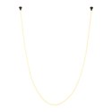 Lampa wisząca SNAKE LED wąż ledowy czarna 500 cm