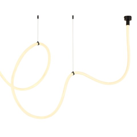 Lampa wisząca SNAKE LED wąż ledowy czarna 500 cm Lampa wisząca SNAKE LED wąż ledowy czarna 500 cm