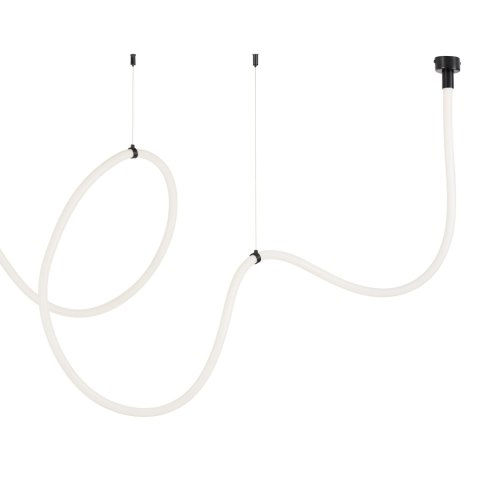 Lampa wisząca SNAKE LED wąż ledowy czarna 500 cm Lampa wisząca SNAKE LED wąż ledowy czarna 500 cm