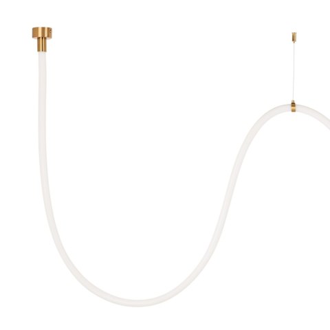 Lampa wisząca SNAKE LED wąż ledowy złota 300 cm Lampa wisząca SNAKE LED wąż ledowy złota 300 cm