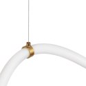 Lampa wisząca SNAKE LED wąż ledowy złota 400 cm