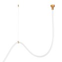 Lampa wisząca SNAKE LED wąż ledowy złota 400 cm