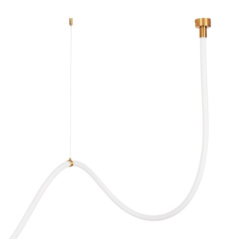 Lampa wisząca SNAKE LED wąż ledowy złota 400 cm Lampa wisząca SNAKE LED wąż ledowy złota 400 cm