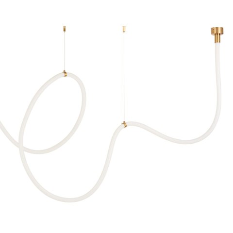 Lampa wisząca SNAKE LED wąż ledowy złota 500 cm Lampa wisząca SNAKE LED wąż ledowy złota 500 cm