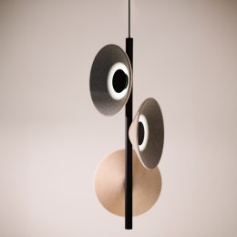 MAXLIGHT P0563 LAMPA WISZACA PURO CREAM&GREY