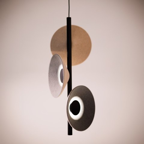 MAXLIGHT P0563 LAMPA WISZACA PURO CREAM&GREY MAXLIGHT P0563 LAMPA WISZACA PURO CREAM&GREY