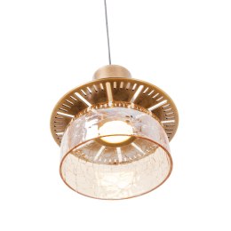 MAXLIGHT P0601 LAMPA WISZĄCA SIGNATURE A AMBER GLASS