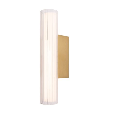MAXLIGHT W0364 KINKIET FAYETTE 31CM 6W IP44 3000K ZŁOTY MAXLIGHT W0364 KINKIET FAYETTE 31CM 6W IP44 3000K ZŁOTY