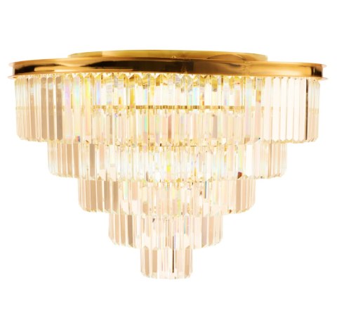 Plafon sufitowy SPLENDORE złoty 80 cm Plafon sufitowy SPLENDORE złoty 80 cm