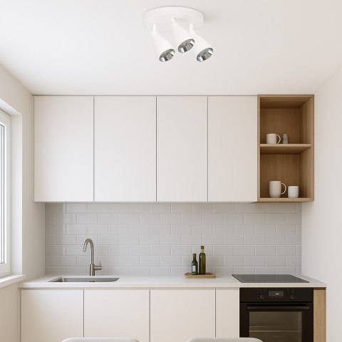 Campana 3 plafon biały 3xGU10