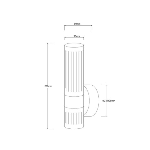 Kinkiet Ambiente grafitowy LED CCT