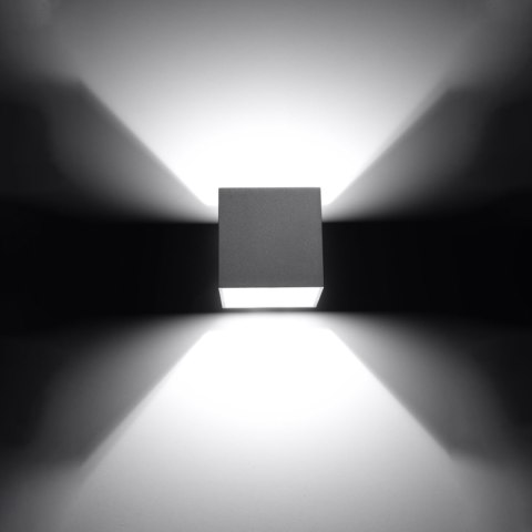 Kinkiet QUAD 1 szary Kinkiet QUAD 1 szary