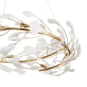 Lampa wisząca BOTANIKA złoto biała 80 cm