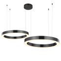 Lampa wisząca CIRCLE 40+40 LED tytanowa 1 podsufitce Lampa wisząca CIRCLE 40+40 LED tytanowa 1 podsufitce