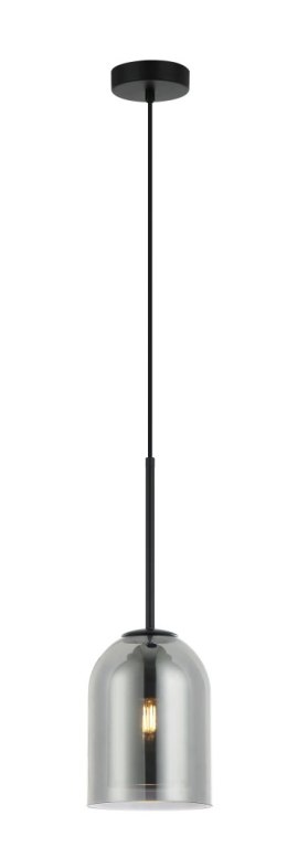 Lampa wisząca Elaris dymna 1xE27