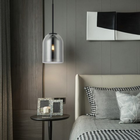 Lampa wisząca Elaris dymna 1xE27 Lampa wisząca Elaris dymna 1xE27