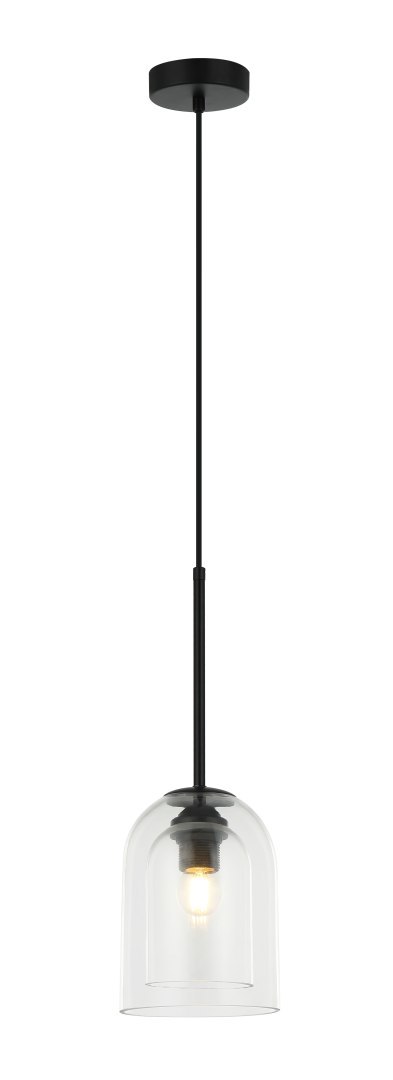 Lampa wisząca Elaris transparentna 1xE27 Lampa wisząca Elaris transparentna 1xE27
