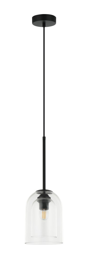 Lampa wisząca Elaris transparentna 1xE27 Lampa wisząca Elaris transparentna 1xE27
