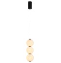 Lampa wisząca PERLA LED czarna 12 cm Lampa wisząca PERLA LED czarna 12 cm