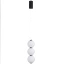 Lampa wisząca PERLA LED czarna 12 cm Lampa wisząca PERLA LED czarna 12 cm