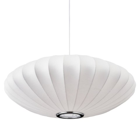 Lampa wisząca SILK FLAT biała 60 cm Lampa wisząca SILK FLAT biała 60 cm