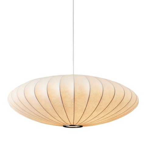 Lampa wisząca SILK FLAT biała 60 cm Lampa wisząca SILK FLAT biała 60 cm