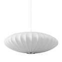 Lampa wisząca SILK FLAT biała 60 cm Lampa wisząca SILK FLAT biała 60 cm