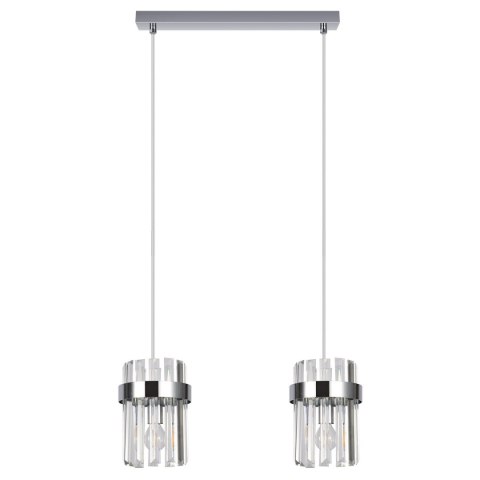 Lampa wisząca Vetro chrom 2xE14 Lampa wisząca Vetro chrom 2xE14