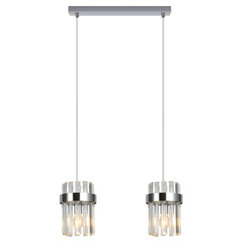 Lampa wisząca Vetro chrom 2xE14 Lampa wisząca Vetro chrom 2xE14