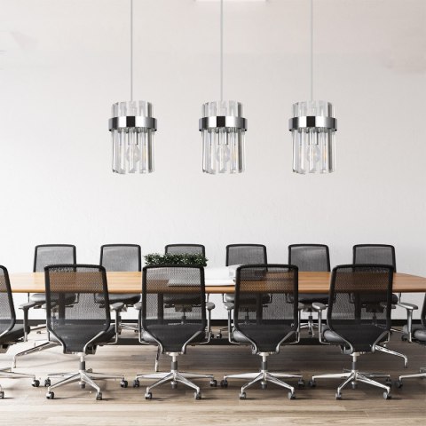 Lampa wisząca Vetro chrom 3xE14 Lampa wisząca Vetro chrom 3xE14
