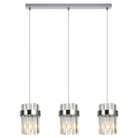 Lampa wisząca Vetro chrom 3xE14 Lampa wisząca Vetro chrom 3xE14